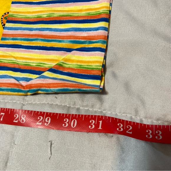 FLIP FLOP Rainbow Pillow Case Beach Theme Bright Colorful Stripes Standard Size - Picture 10 of 13